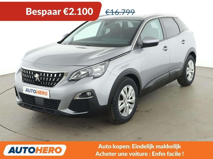 Peugeot 3008 1.5 Blue-HDi Active, Autos, Peugeot, Achat, ABS, Airbags, Air conditionné, Android Auto, Apple Carplay, Bluetooth