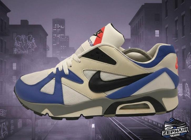 Nike Air Structure Triax 'Persian Violet' EU47.5 2022, Kleding | Heren, Schoenen, Gedragen, Sneakers, Wit, Ophalen of Verzenden