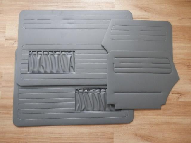 Deur- en achterpanelen grijs Kever Cabrio na 08-1972, nieuw, Auto-onderdelen, Interieur en Bekleding, Oldtimer onderdelen, Volkswagen