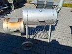 Barbecue en acier inoxydable Oklahoma, Enlèvement, Comme neuf, Zelfgemaakt, Avec accessoires
