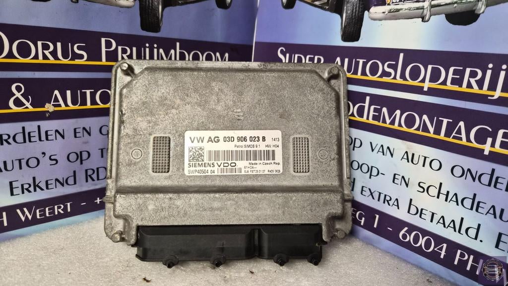 Calculateur moteur Volkswagen Fox (5Z) 03D906023B, Autos : Pièces & Accessoires, Électronique & Câbles, Volkswagen, Utilisé