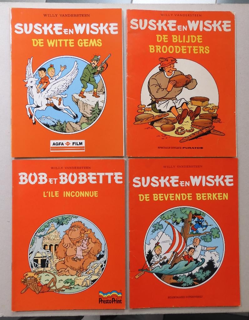Suske en Wiske reclame albums - Studio Vandersteen @ 1 euro, Boeken, Gelezen, Willy Vandersteen, Ophalen of Verzenden, Meerdere stripboeken