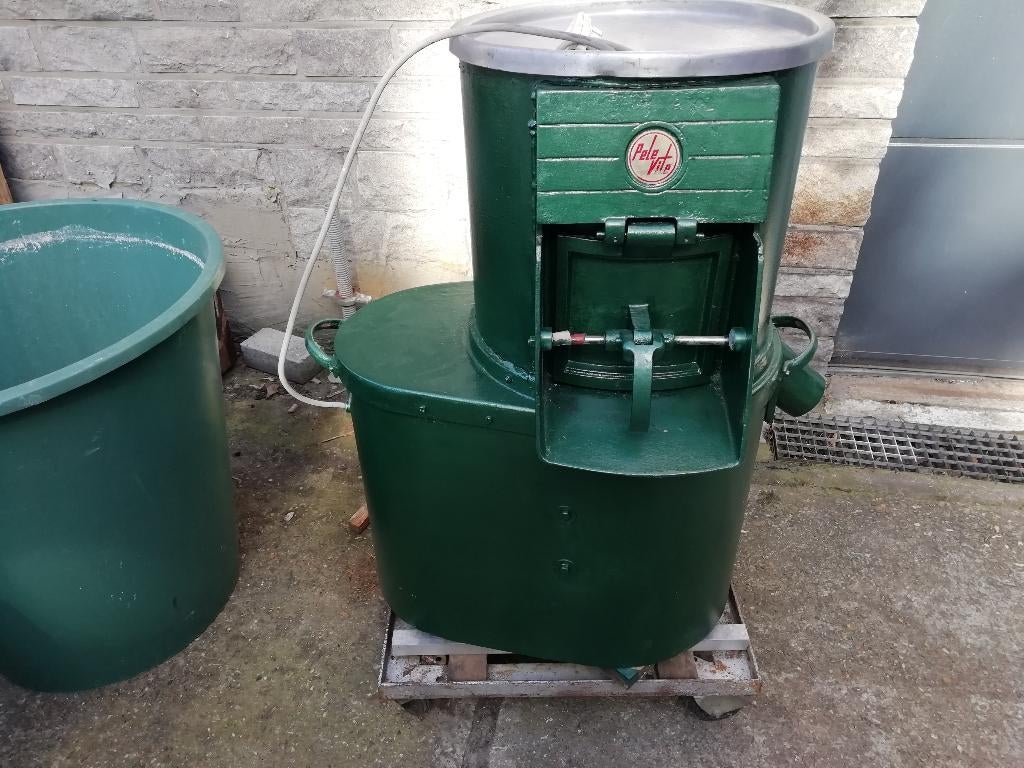 AARDAPPELSCHILMACHINE  PELE VITE  20 KG, Ophalen, Metaal, Overige merken, Groen