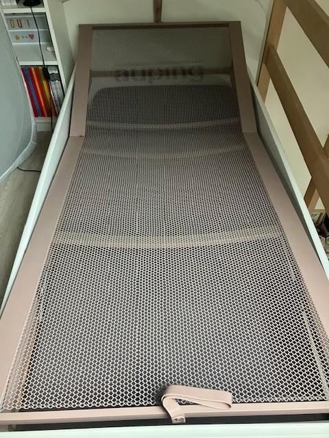 Auping spiraalbodem 90x200 - manueel verstelbaar, Maison & Meubles, Chambre à coucher | Matelas & Sommiers, Utilisé, Sommier, 90 cm