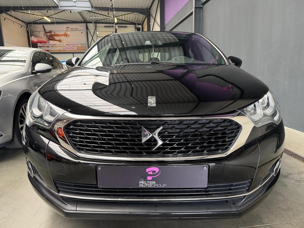 Citroen DS4 1.6 BlueHDi Automaat GPS CarPlay Leder, Autos, Achat, Euro 6, Entreprise, Noir