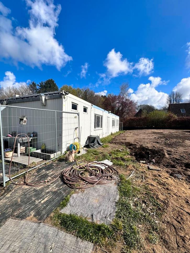 Tijdelijke woonunit/ wooncontainer – 90 m² en opslagunit, Articles professionnels, Machines & Construction | Abris de chantier & Conteneurs