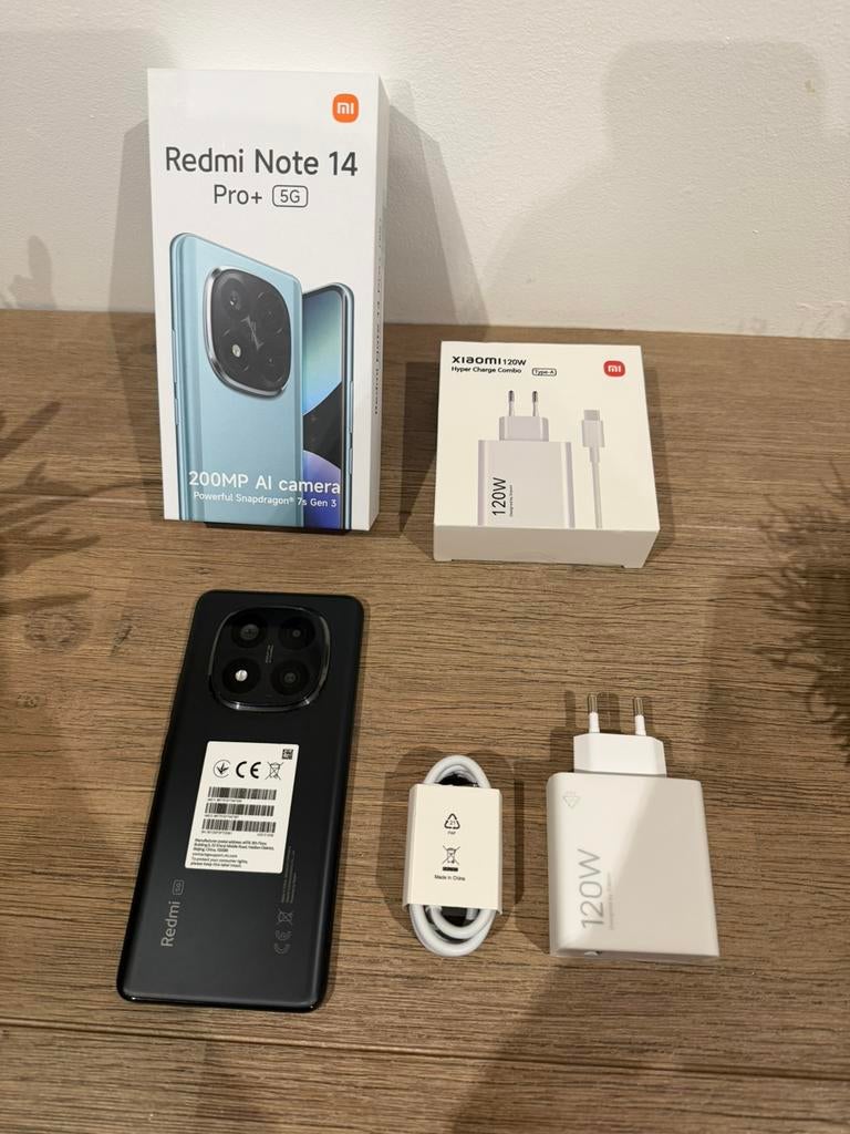 Redmi Note 14 Pro+ : Pack Ultra-Complet (Chargeur 120W OFF, Maison & Meubles, Sonnettes, Comme neuf, Enlèvement
