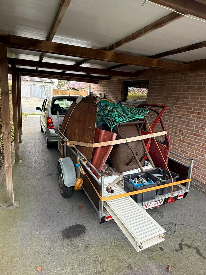 OPHALING vandaag nog // CONTAINERPARK // OUD IJER // VERHUUR, Livres, Transport, Comme neuf, Enlèvement