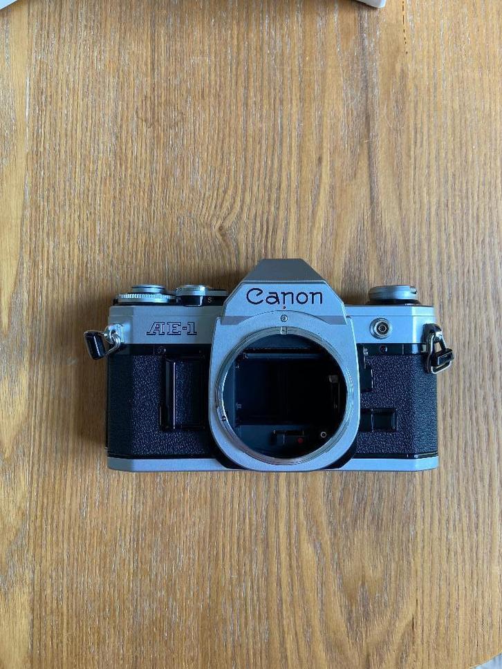 Body Canon AE-1, Audio, Tv en Foto, Fotocamera's Analoog, Niet werkend, Spiegelreflex, Canon, Ophalen