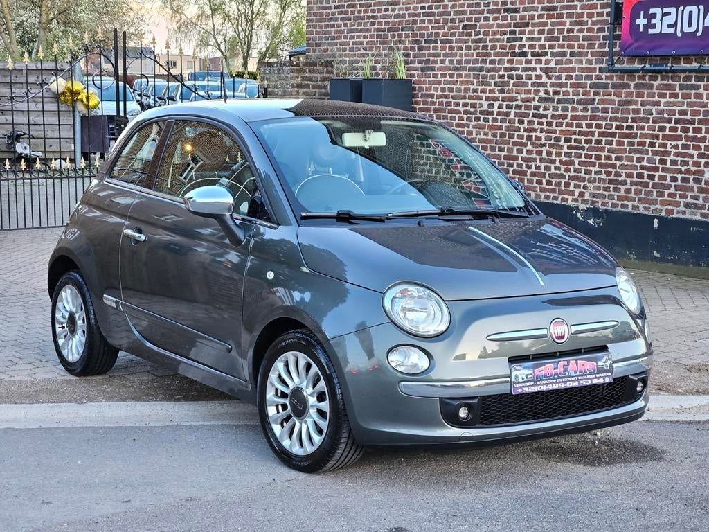 Fiat 500 1.2 Essence 2015 70CH/toit ouvert/NAVI/+ 1j de gara, Achat, Euro 6, Entreprise, Boîte manuelle
