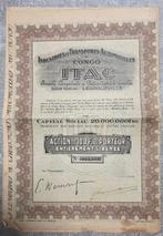 Titel van de vervoerder+ITAC+Congo, Ophalen, 1920 tot 1950, Aandeel