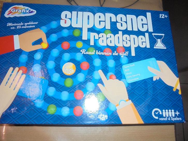 NIEUW Superspel raadspel, Hobby en Vrije tijd, Gezelschapsspellen | Bordspellen, Nieuw, Ophalen of Verzenden
