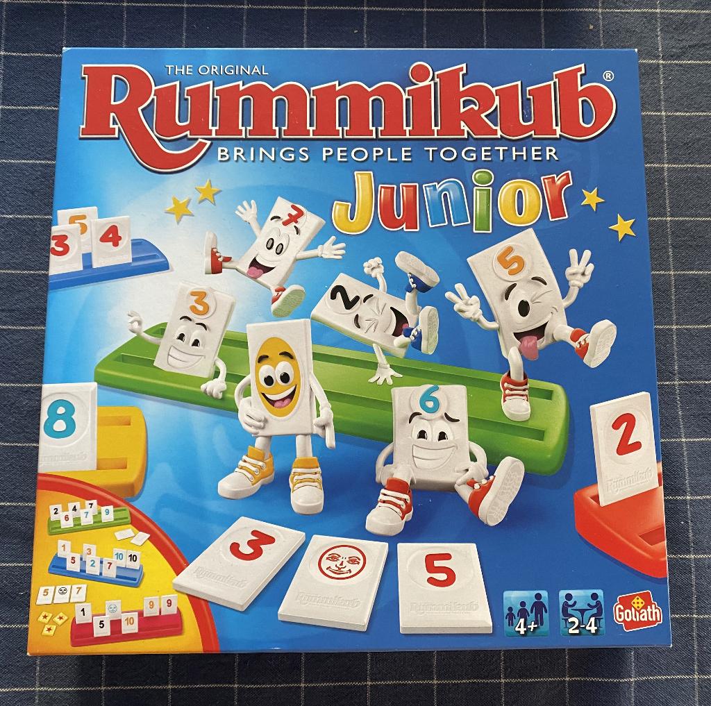 Rummikub Junior, Drie of vier spelers, Ophalen, Zo goed als nieuw, Goliath