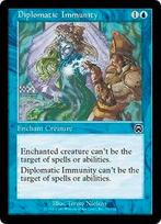 Diplomatic Immunity - MMQ - MTG - LP, Hobby en Vrije tijd, Verzamelkaartspellen | Magic the Gathering, Ophalen of Verzenden