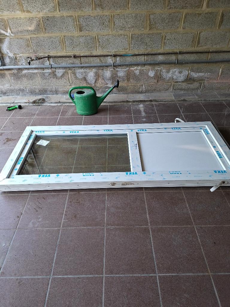 Porte fenetre pvc, Bricolage & Construction, Châssis & Portes coulissantes, Enlèvement ou Envoi, 75 à 150 cm, Synthétique, Vitre comprise