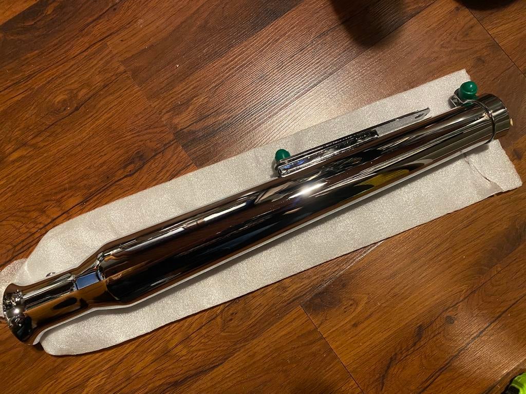 Silencieux trumpet Harley Davidson et autres custom, Motos, Enlèvement, Neuf