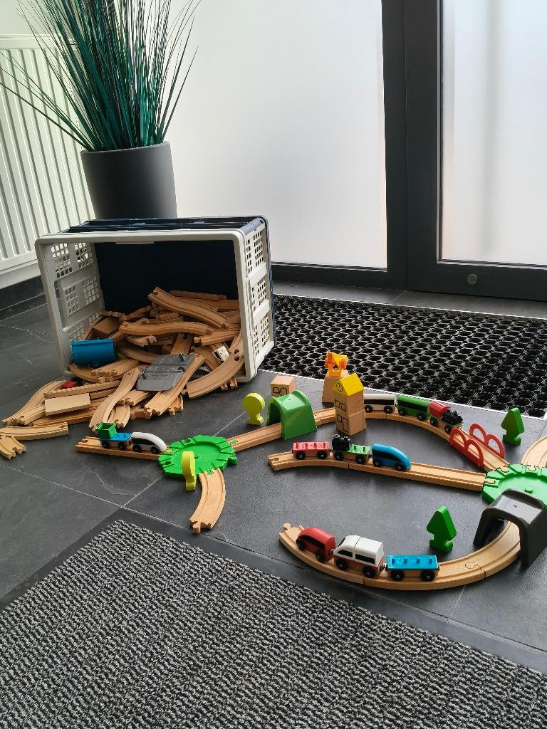 Train en bois, Enlèvement, Comme neuf, Autres types