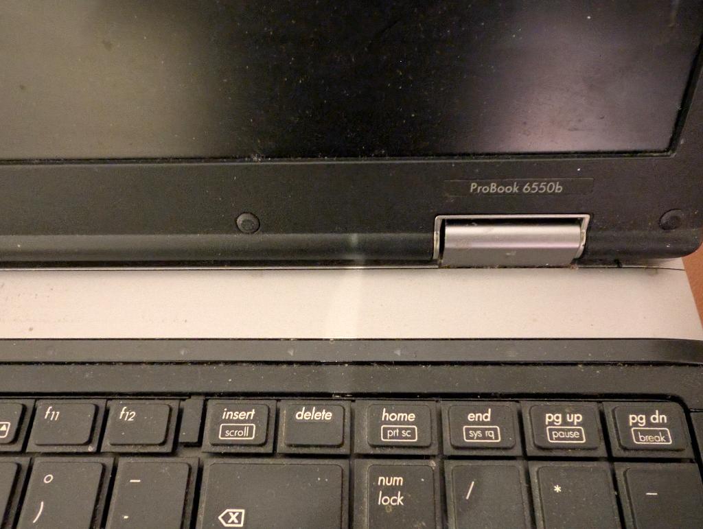 HP ProBook 6550b, HP 6550, Enlèvement, Utilisé, SSD
