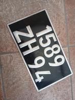 Plaque immatriculation, Autos : Divers, Supports de plaque d'immatriculation, Enlèvement, Utilisé