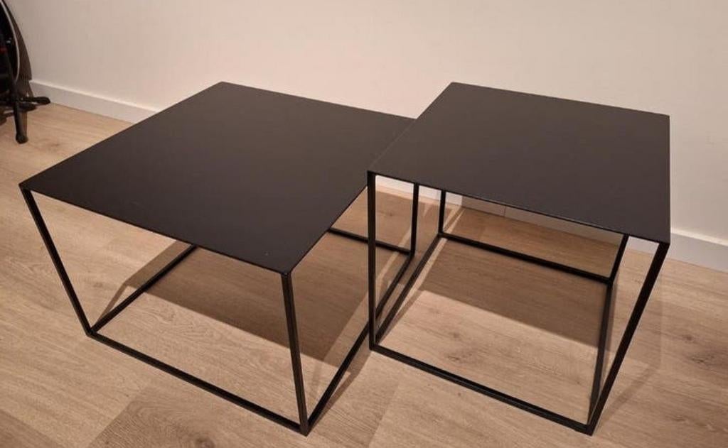 Salontafels zwart staal, Ophalen