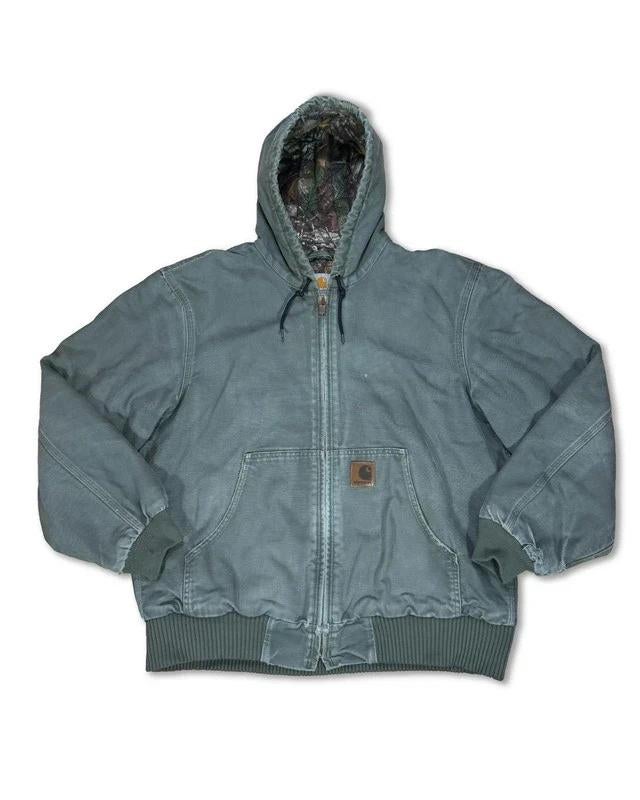 Vintage Carhartt x Realtree Active Jacket 2000s, Kleding | Heren, Jassen | Winter, Gedragen, Maat 52/54 (L), Groen, Ophalen of Verzenden