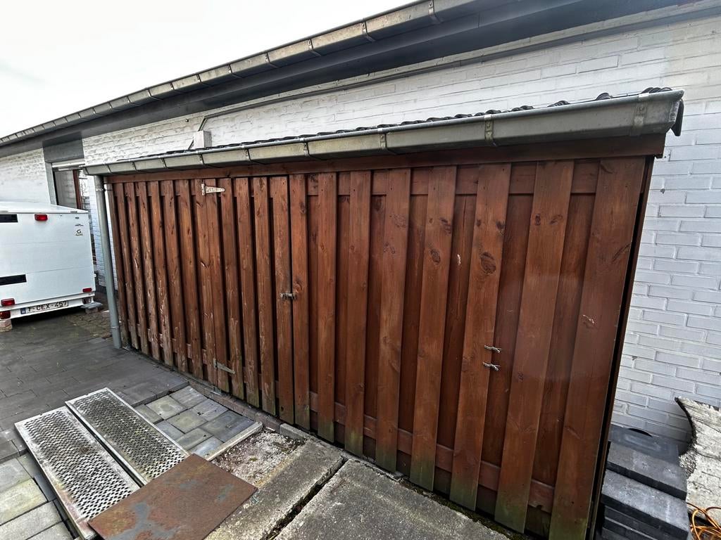 Berghok buiten, 3 à 6 mètres, Enlèvement, Utilisé, Bois