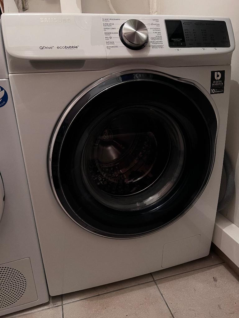 Samsung qdrive Ecobubble, Electroménager, Lave-linge, 1200 à 1600 tours, 6 à 8 kg, 85 à 90 cm, Programme court