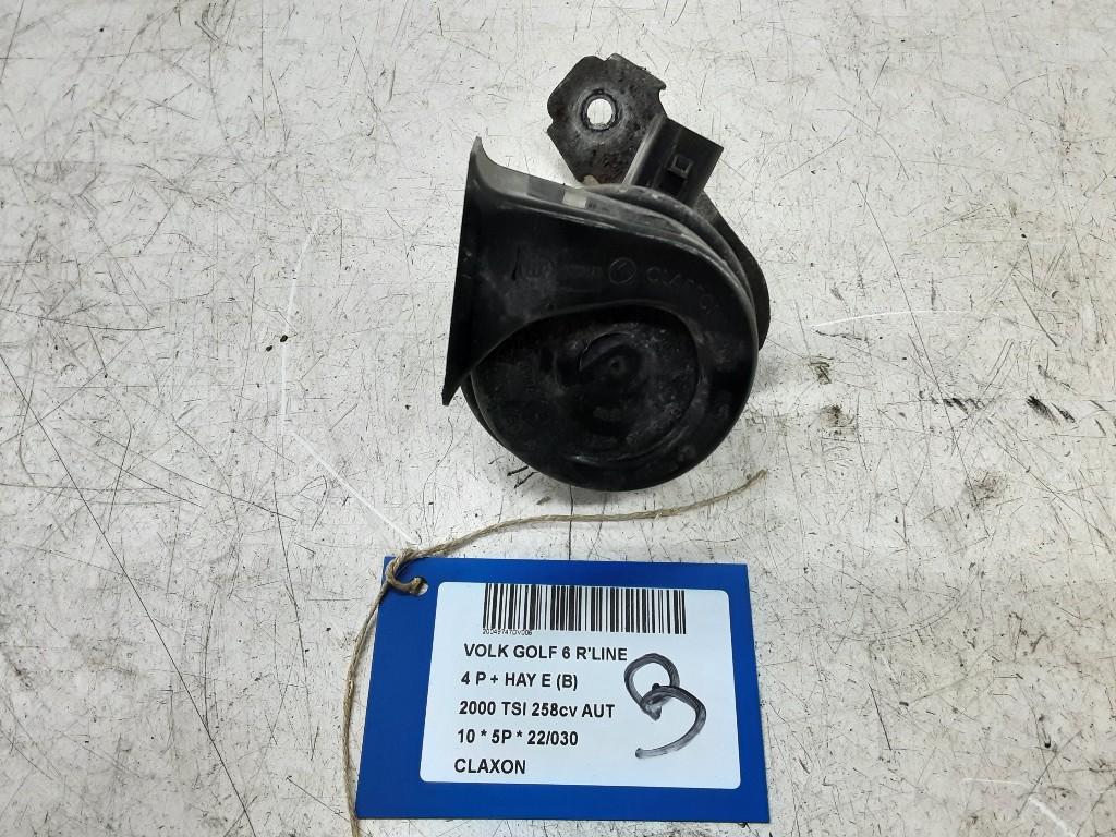AVERTISSEUR/KLAXON Volkswagen Golf VI (5K1), Autos : Pièces & Accessoires, Autres pièces automobiles, Volkswagen, Utilisé
