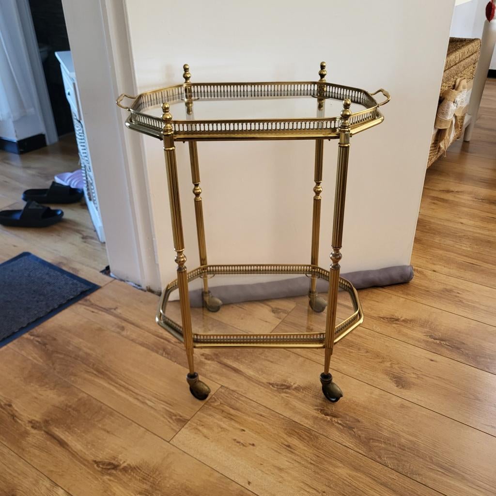 Belle table de vaisselle Regency en bois, Enlèvement