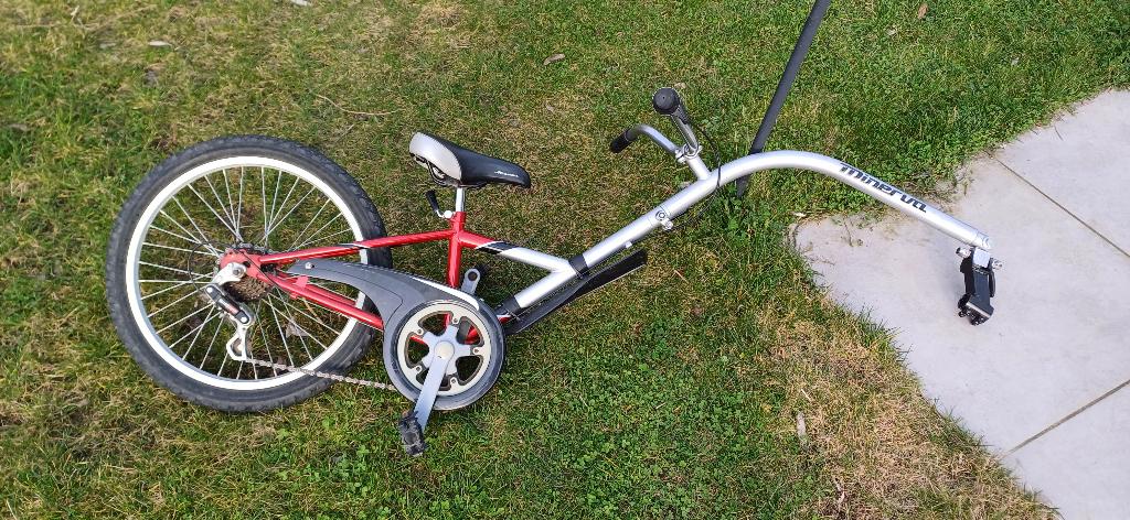 Aanhangfiets minerva, Ophalen, Gebruikt, Opvouwbaar, Minerva