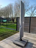 Zweefparasol Bristol met parasolvoet, Ophalen, Gebruikt, Zweefparasol, Verstelbaar