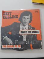 Vinyl 45trs- Jeff collins - road to fame, Ophalen of Verzenden, Gebruikt