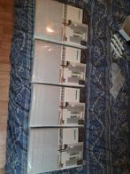 Overgordijnen met haken, Huis en Inrichting, Ophalen, 100 tot 150 cm, Nieuw, Grijs