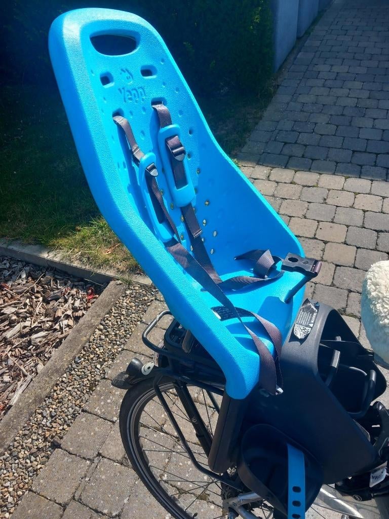 Yepp fietsstoel in uitstekende staat, Ophalen, Achterzitje, Voetsteuntjes, Yepp (Thule)