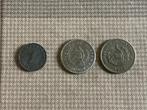 1 reichspfennig 1942 - 10 centavos guatemala 1965-1974, Ophalen of Verzenden