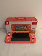 Nintendo Switch Lite Corail Édition Animal Crossing, Envoi, Rose ou Corail, Comme neuf