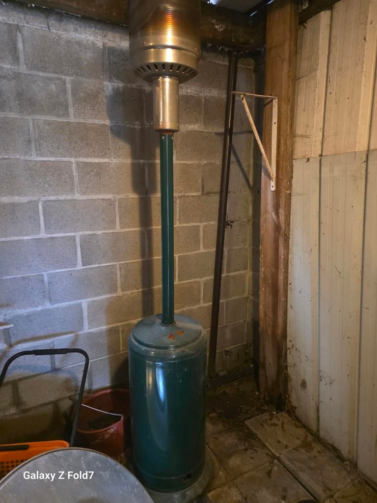 Terras verwarmer  weg is weg, Ophalen, Gas