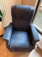 Fauteuil inclinable électrique fonction lever en microfibre, Enlèvement, Comme neuf, Une personne