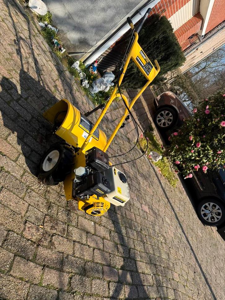 Benzine grondfrees / tuinfrees, Bricolage & Construction, Outillage | Fraiseuses, Comme neuf, Enlèvement