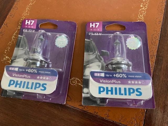 Ampoules de voiture Philips Vision Plus H7 - 2 pièces, Enlèvement ou Envoi, Neuf