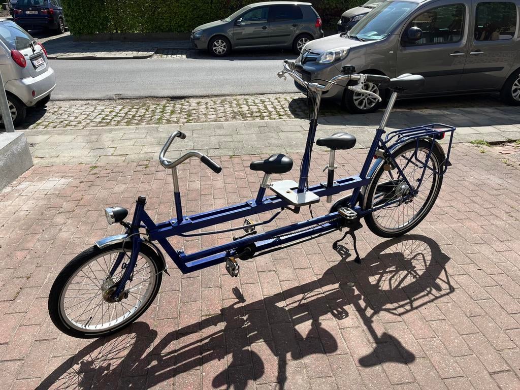 Onderwaterfiets ouder-kind tandem, Fietsen en Brommers, Ophalen, Gebruikt, Minder dan 10 versnellingen