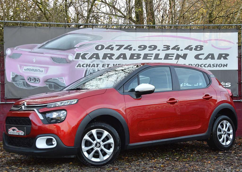 Citroën C3 1.5 BlueHDi You SENS AR CRUIS CLIM 98.727KM, Rouge, 75 kW, Achat, Euro 6