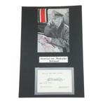 Hasso von Manteuffel - set handtekeningen, Verzamelen, Ophalen of Verzenden, Landmacht, Overige typen