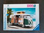 Vw T1 Camper - Ravensburger 1000 st, Hobby en Vrije tijd, Ophalen of Verzenden, 500 t/m 1500 stukjes, Zo goed als nieuw, Legpuzzel