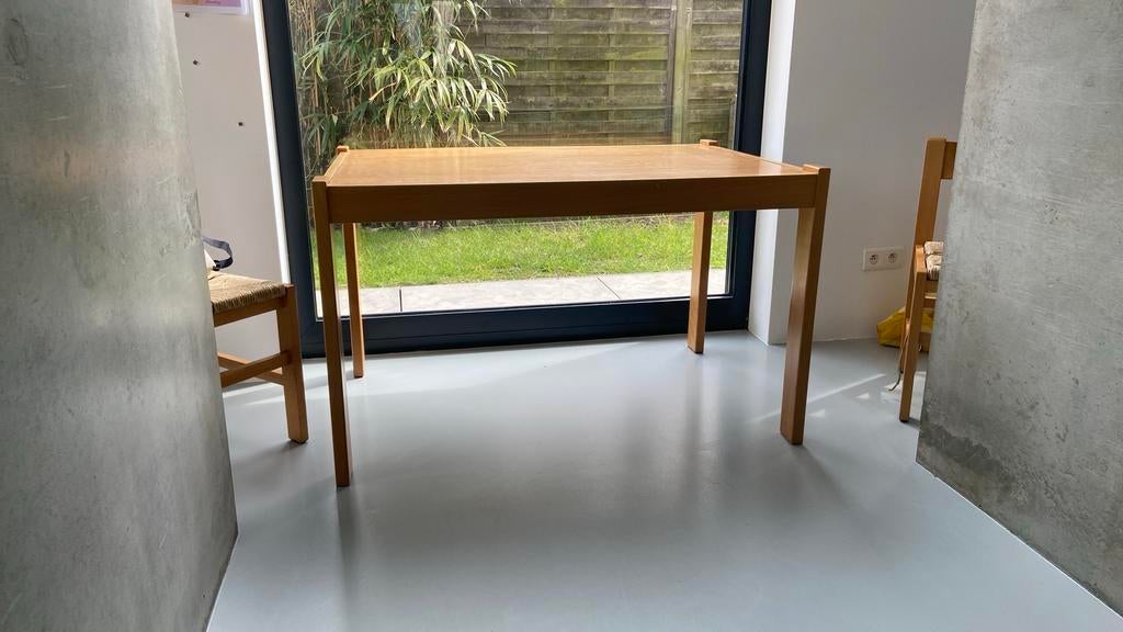 Eettafel keuken, Huis en Inrichting, Ophalen, Gebruikt, 100 tot 150 cm, 50 tot 100 cm