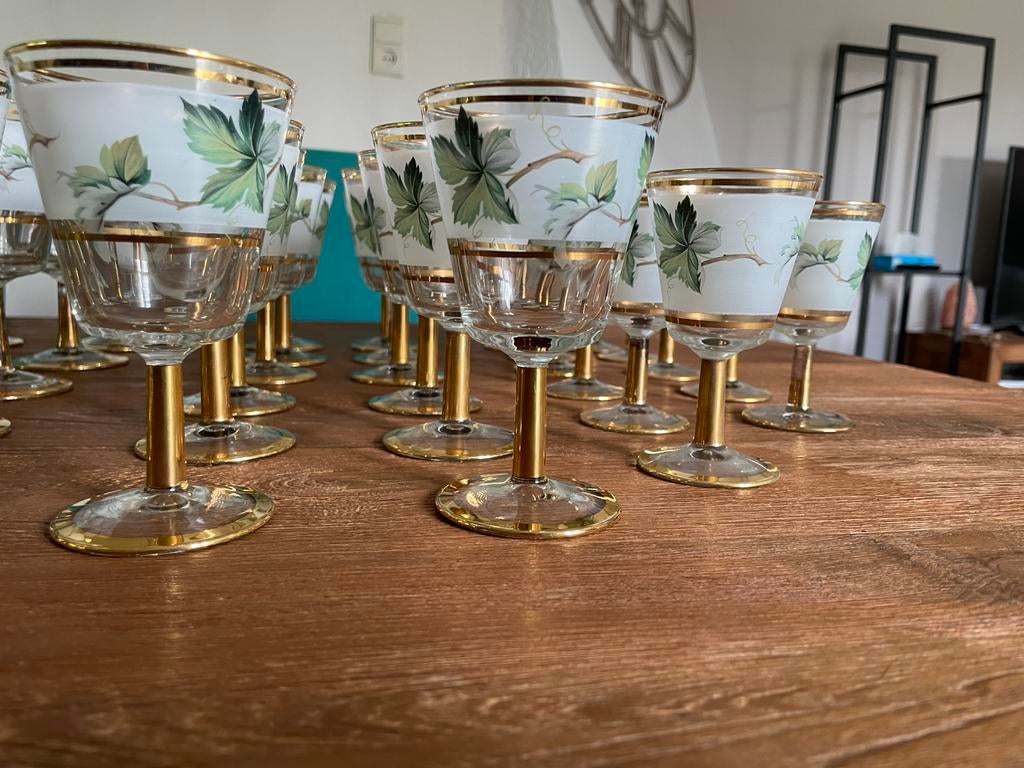 Serie de verres Vintage marque Libbey, Collections, Enlèvement, Comme neuf