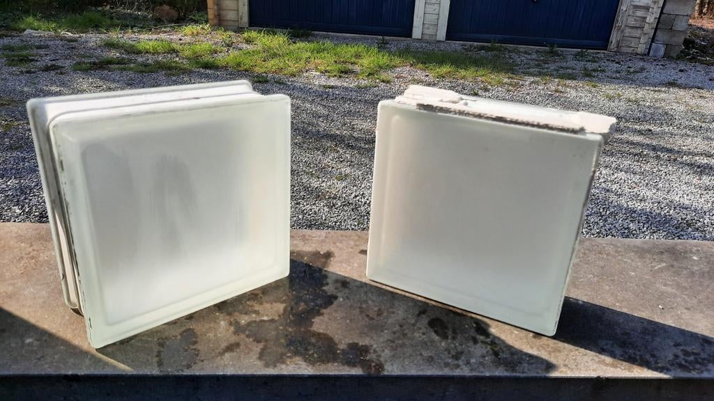 Briques en verre, Enlèvement, Utilisé, Autres types