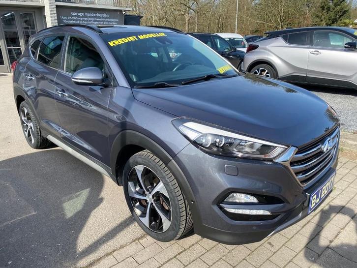 Hyundai Tucson EXECUTIVE 4WD (bj 2017, automaat), Auto's, Hyundai, Bedrijf, Te koop, Tucson, 4x4, ABS, Achteruitrijcamera, Airbags