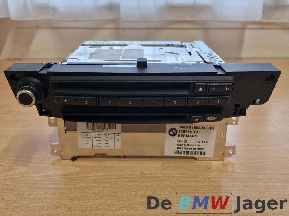 CCC CD en DVD speler BMW 5-serie E60 65839185524, Autos : Pièces & Accessoires, Enlèvement ou Envoi, Utilisé, BMW, BMW