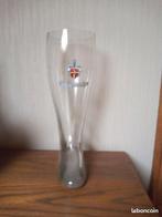 vase vintage chope à bière allemande verre transparent, Ophalen